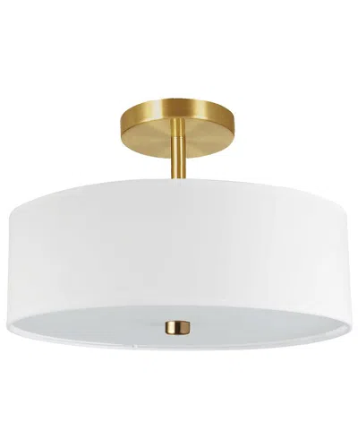 DAINOLITE DAINOLITE EVERLY 3-LIGHT SEMI-FLUSH MOUNT