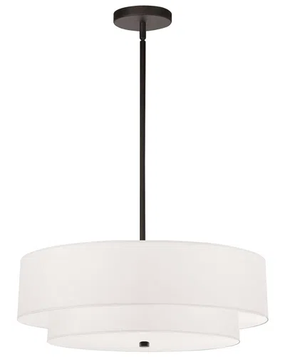 DAINOLITE DAINOLITE EVERLY 4-LIGHT 2 TIER PENDANT