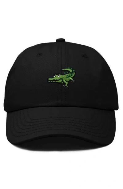 DALIX DALIX ALLIGATOR EMBROIDERED WILDLIFE CAP
