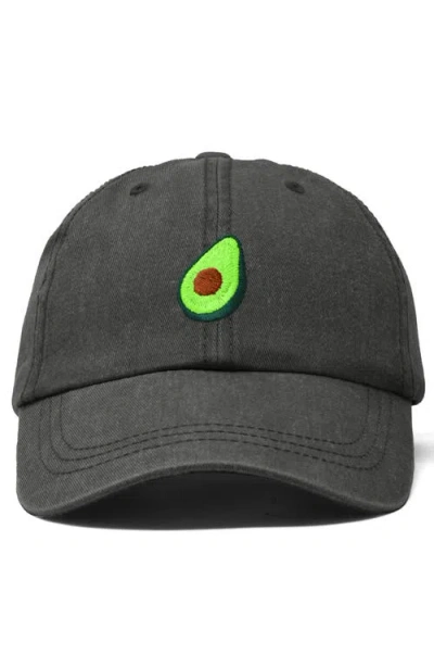 DALIX DALIX AVOCADO EMBROIDERED FOOD HAT