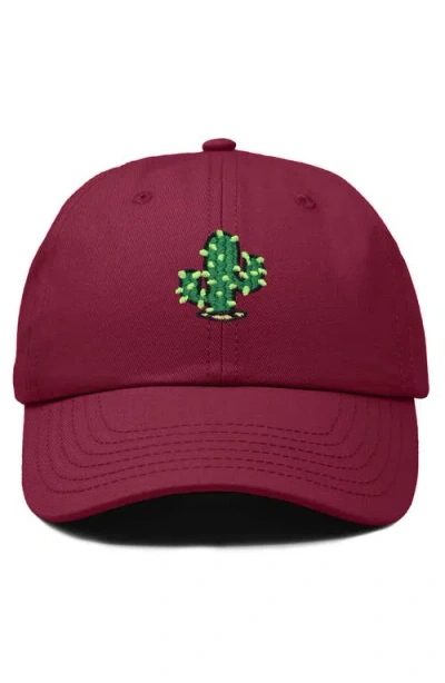 DALIX DALIX CACTUS EMBROIDERED LOW CROWN CAP