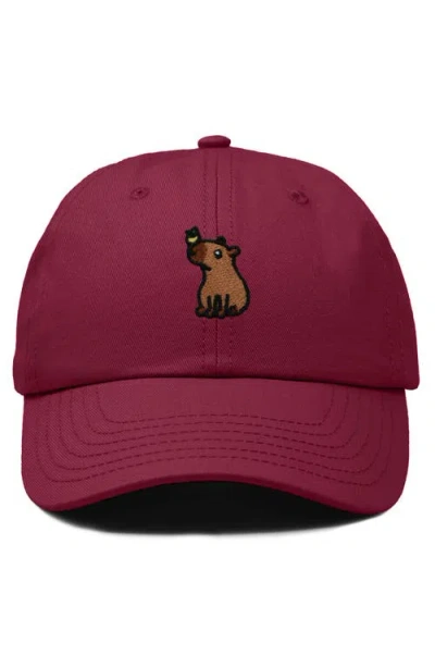 DALIX DALIX CAPYBARA EMBROIDERED EVERYDAY HAT
