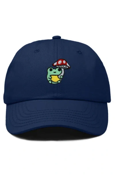 DALIX DALIX MUSHROOM FROG EMBROIDERED HAT