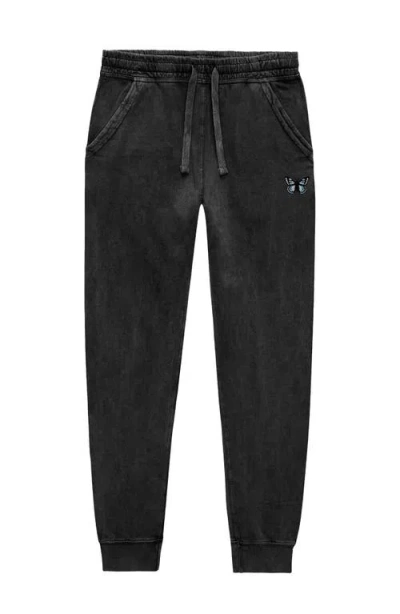DALIX DALIX WOMENS BUTTERFLY MIDWEIGHT FLEECE WASHED JOGGER PANT