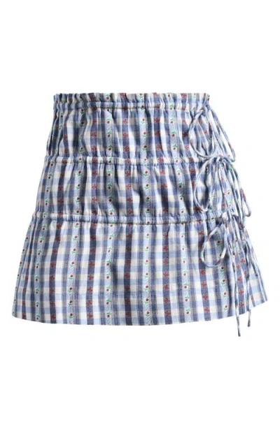DAMSON MADDER DAMSON MADDER ESTE TIERED ORGANIC COTTON MINISKIRT