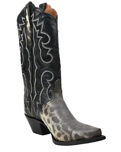 DAN POST DAN POST WOMEN'S KARUNG SNAKE EXOTIC WESTERN BOOT - SNIP TOE - DPS705