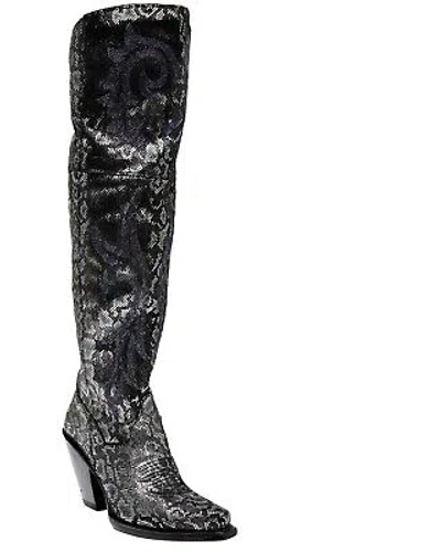 DAN POST DAN POST WOMEN'S SNAKE PRINT WESTERN BOOT - SNIP TOE - DPP5629 8 M