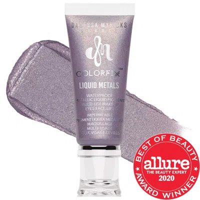 DANESSA MYRICKS BEAUTY COLORFIX - MULTI-USE EYE, CHEEK & LIP WATERPROOF LIQUID PIGMENT LILAC FLAME 0.34 OZ / 10 ML