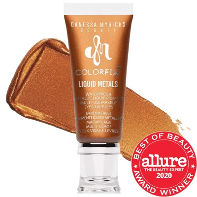 DANESSA MYRICKS BEAUTY COLORFIX - MULTI-USE EYE, CHEEK & LIP WATERPROOF LIQUID PIGMENT SPARK 0.34 OZ / 10 ML