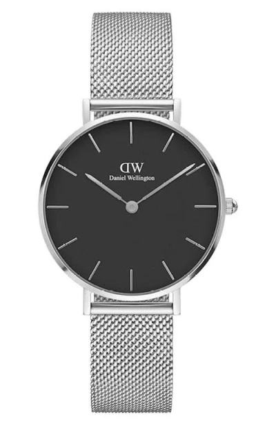 DANIEL WELLINGTON DANIEL WELLINGTON CLASSIC PETITE MESH STRAP WATCH, 32MM