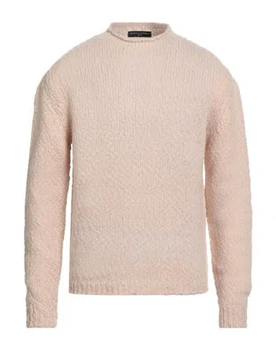DANIELE FIESOLI DANIELE FIESOLI LAB MAN SWEATER BEIGE SIZE L WOOL, RECYCLED NYLON