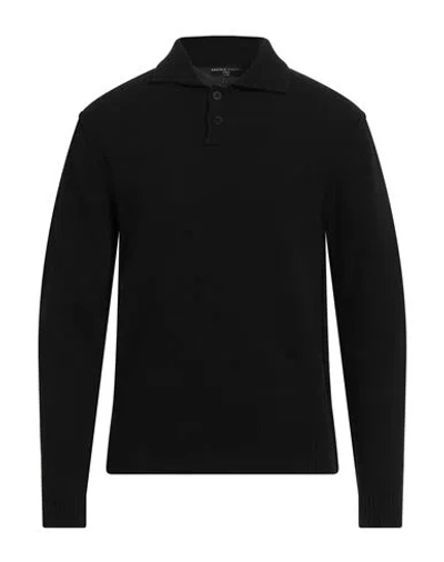 DANIELE FIESOLI DANIELE FIESOLI LAB MAN SWEATER BLACK SIZE M MERINO WOOL