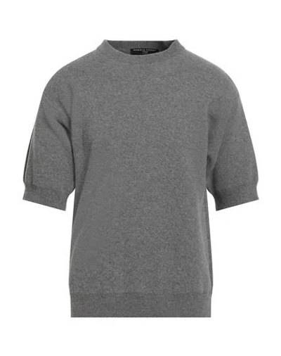 DANIELE FIESOLI DANIELE FIESOLI LAB MAN SWEATER GREY SIZE L VIRGIN WOOL