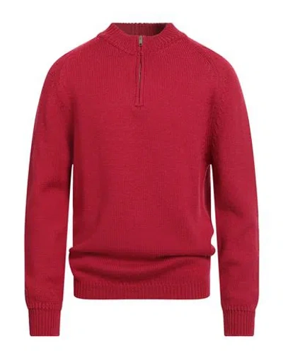 DANIELE FIESOLI DANIELE FIESOLI LAB MAN SWEATER RED SIZE L MERINO WOOL