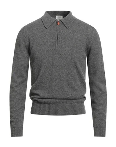 DANIELE FIESOLI DANIELE FIESOLI MAN SWEATER GREY SIZE L CASHMERE