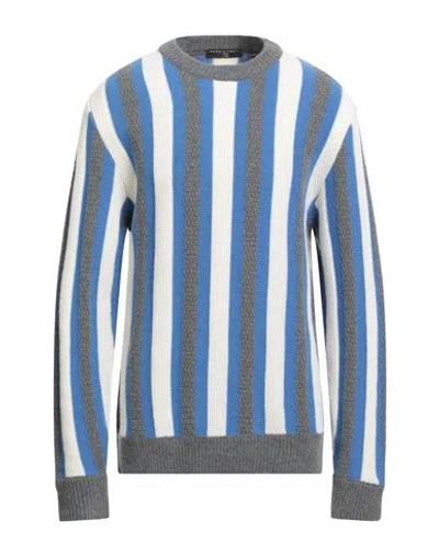 DANIELE FIESOLI DANIELE FIESOLI MAN SWEATER GREY SIZE L MERINO WOOL, CASHMERE