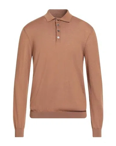 DANIELE FIESOLI DANIELE FIESOLI SELEZIONE MAN SWEATER BROWN SIZE L CASHMERE