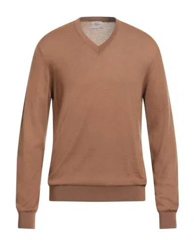 DANIELE FIESOLI DANIELE FIESOLI SELEZIONE MAN SWEATER BROWN SIZE L CASHMERE