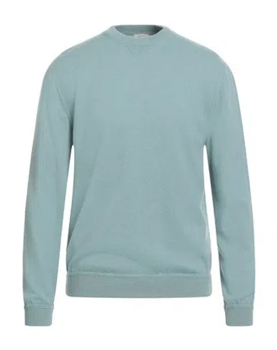 DANIELE FIESOLI DANIELE FIESOLI SELEZIONE MAN SWEATER SKY BLUE SIZE L CASHMERE