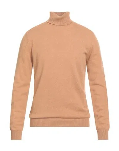 DANIELE FIESOLI DANIELE FIESOLI SELEZIONE MAN TURTLENECK CAMEL SIZE L CASHMERE