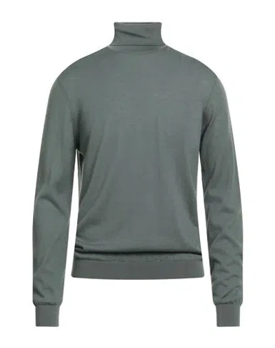 DANIELE FIESOLI DANIELE FIESOLI SELEZIONE MAN TURTLENECK DARK GREEN SIZE L CASHMERE