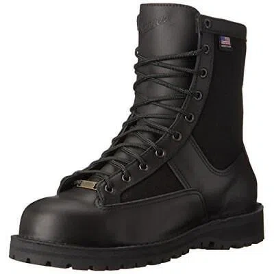 DANNER DANNER MEN'S ACADIA 8" NON-METALLIC SAFETY TOE BOOT, BLACK
