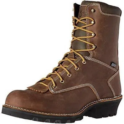 DANNER DANNER MEN'S LOGGER 8" BROWN WORK BOOT, BROWN