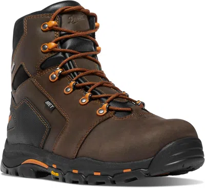 DANNER DANNER VICIOUS 6” COMPOSITE TOE WORK BOOTS FOR MEN - WATERPROOF LEATHER WITH...