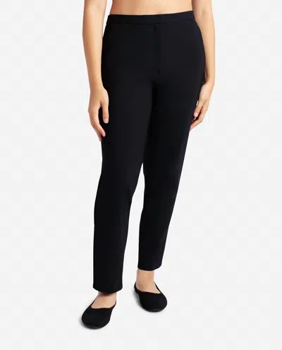 DANSKIN TRAVEL TROUSER IN BLACK