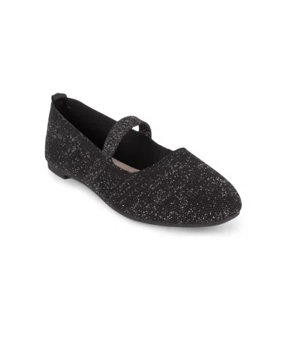 DANSKIN WOMEN'S SHINE SLIP ON BALLET FLATS