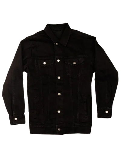 DAPPER BOI DAPPER BOI BLACK DENIM JACKET