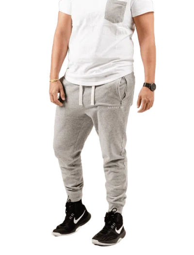 DAPPER BOI DAPPER BOI GREY MELANGE DB JOGGERS