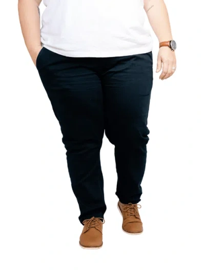 DAPPER BOI DAPPER BOI SLIM DARK NAVY CHINO PANTS