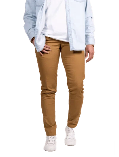 DAPPER BOI DAPPER BOI SLIM KHAKI CHINO PANTS