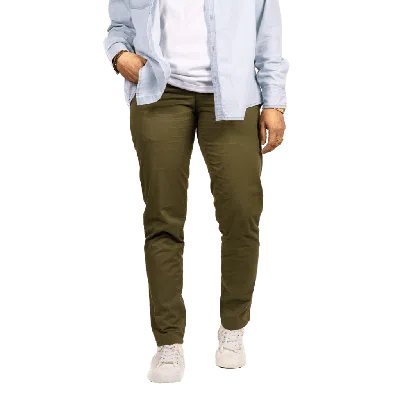 DAPPER BOI DAPPER BOI SLIM OLIVE CHINO PANTS