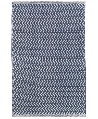 DASH AND ALBERT RUGS BY ANNIE SELKE HERRINGBONE INDOOR/OUTDOOR DA285 9'X12' AREA RUG