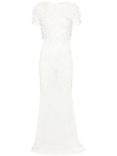DAVID KOMA KNITTED MAXI DRESS