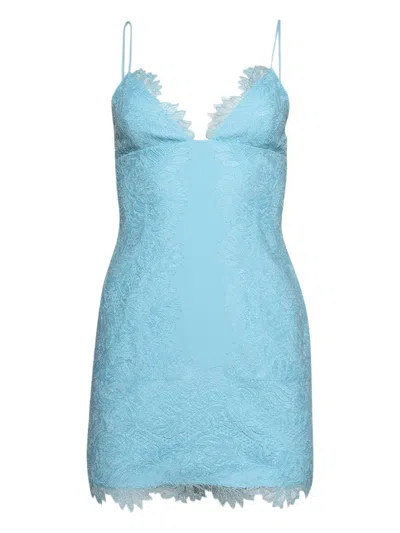 DAVID KOMA LACE MINIDRESS