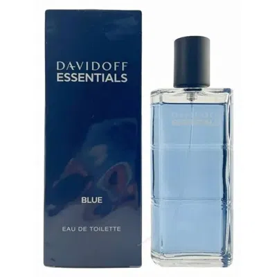 DAVIDOFF DAVIDOFF MEN'S ESSENTIALS BLUE EDT SPRAY 3.7 OZ FRAGRANCES 3616305638373