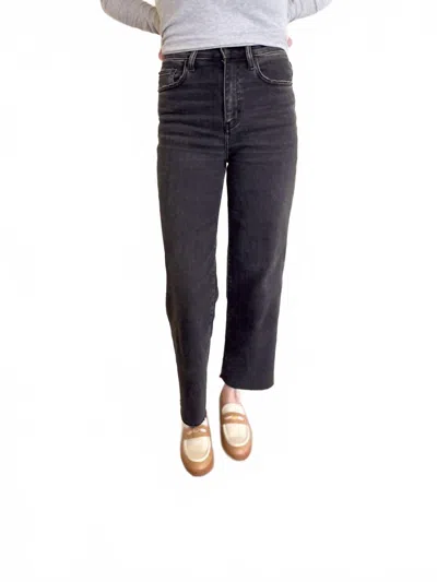 DAZE ESTELLE WIDE LEG JEANS IN GREY