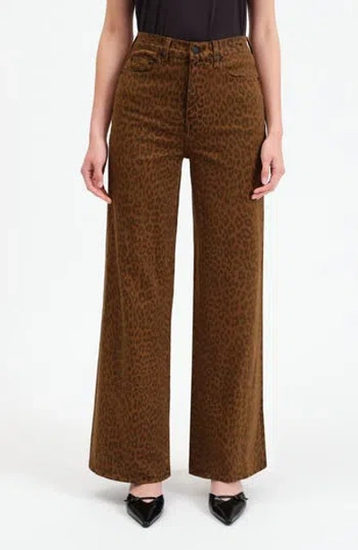 DAZE DAZE FAR OUT HIGH WAIST WIDE LEG JEANS