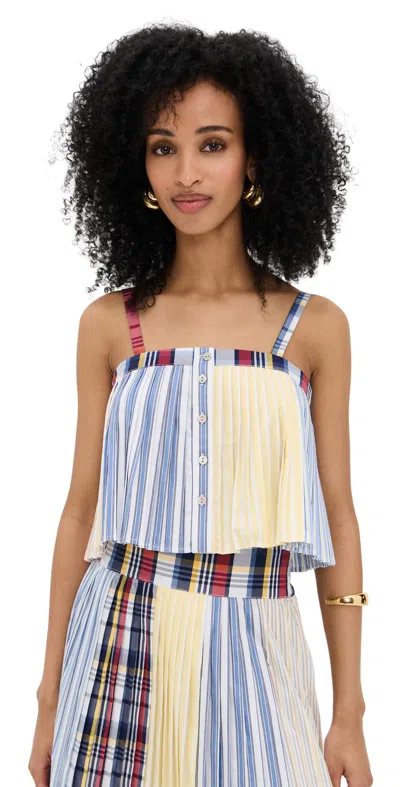 DE LORETA GABRIELA TOP MIXED LINES