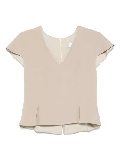 DE SANTIS V-NECK TOP