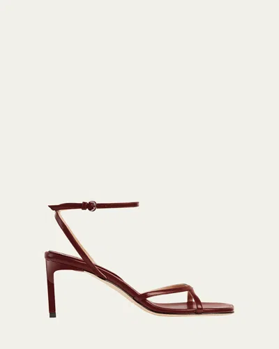 DEAR FRANCES CRISS LEATHER SANDALS
