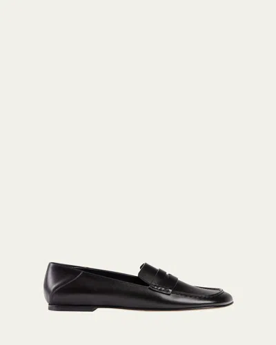 DEAR FRANCES DREW LEATHER PENNY LOAFERS