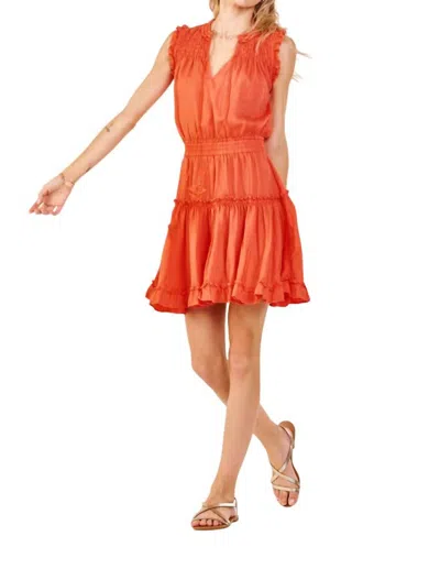 DEAR JOHN DENIM MELODIE DRESS IN PAPRIKA
