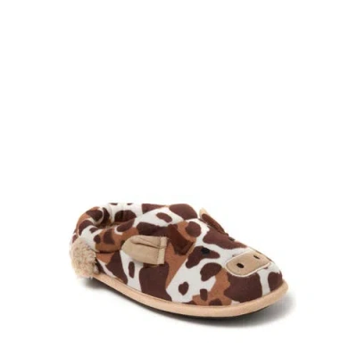 DEARFOAMS DEARFOAMS KIDS' PEYTON ANIMAL SLIP-ON CLOG SLIPPER