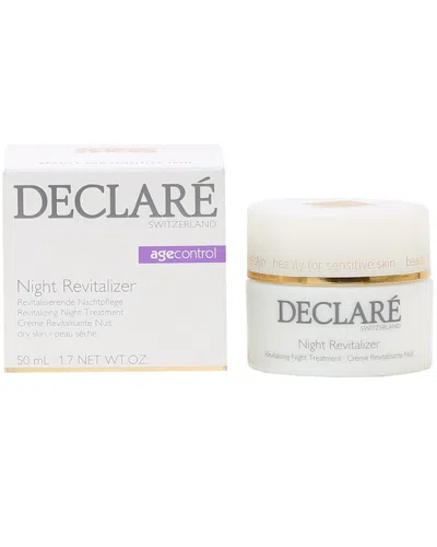 DECLARE DECLARE 1.7OZ AGE CONTROL NIGHT REVITAL CREAM JAR
