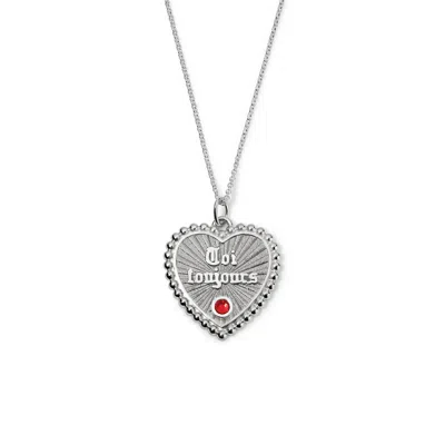DÉCLARER WOMEN'S TOI TOUJOURS NECKLACE - STERLING SILVER
