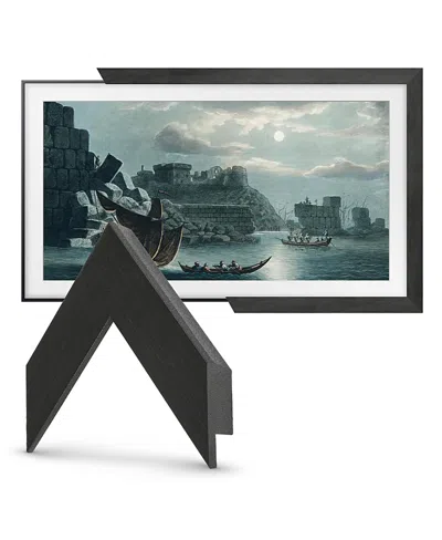 DECO TV FRAMES 65" SLIM FRAME FOR SAMSUNG THE FRAME TV 2021-2025 (MODERN TUXEDO BLACK)